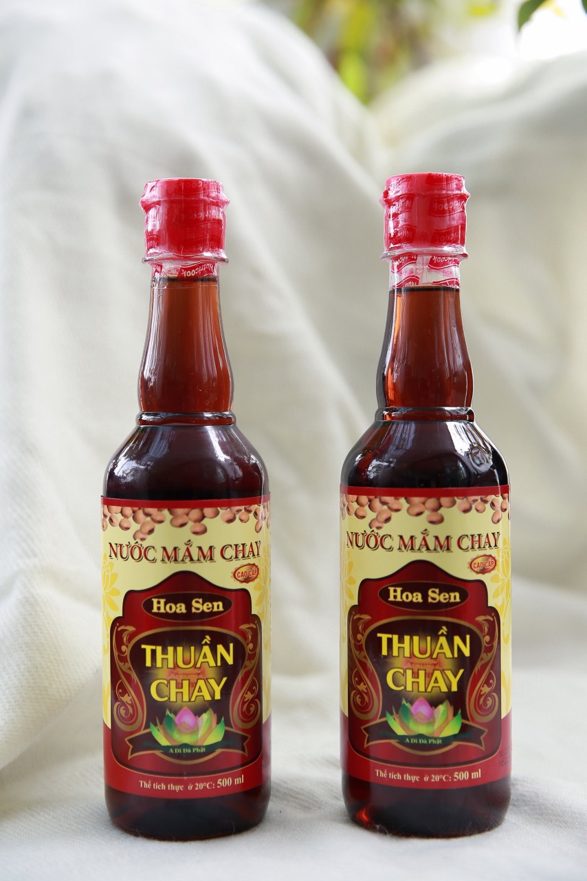 Nước mắm Nutri Thuần Chay Hoa Sen 500ml (1 thùng)